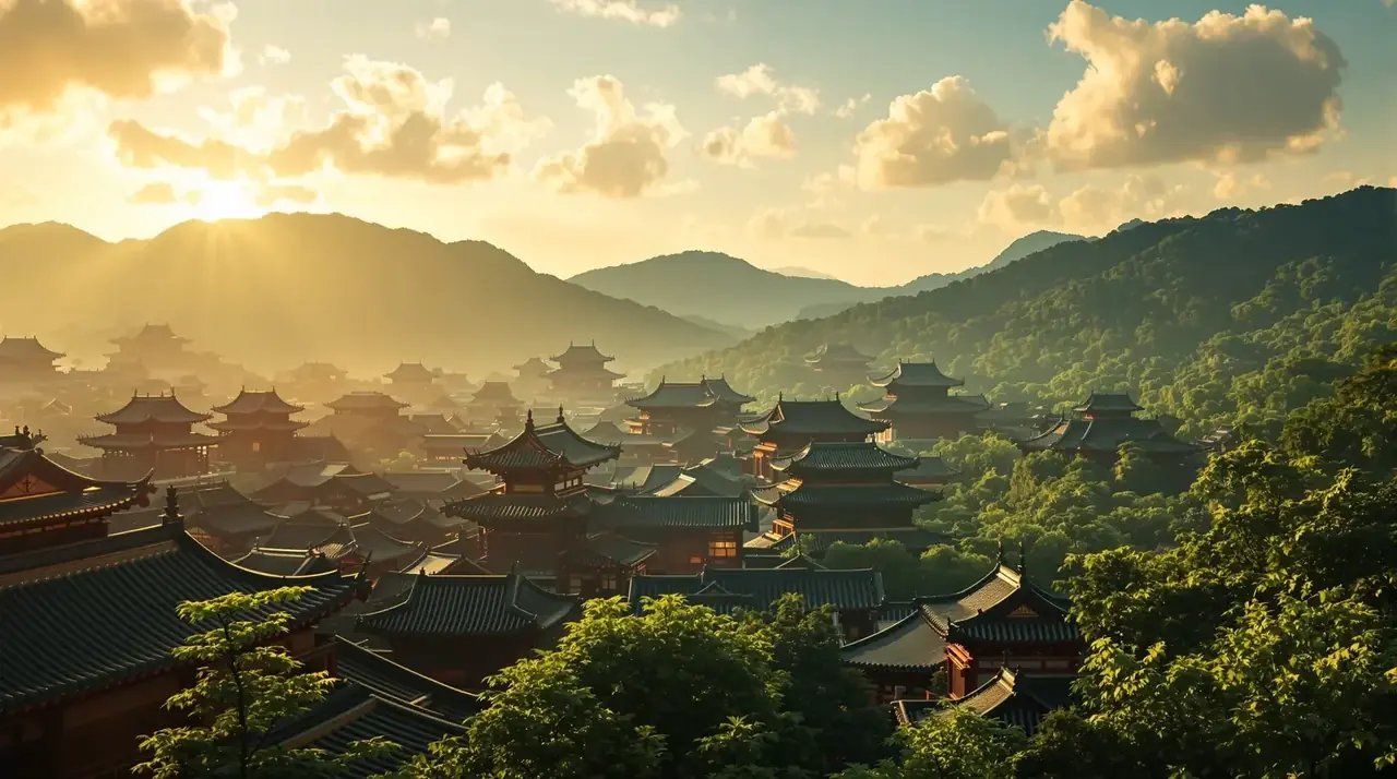 《凤医天下》全集上线,古装穿越爽剧天花板 - 黄果漫剧破解 黄果漫剧破解热播古装短剧《凤医天下》场景